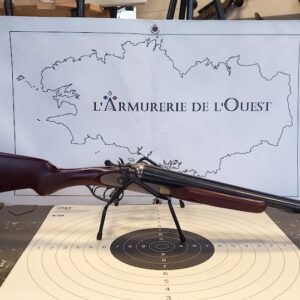 Fusil Pionner Juxtaposé à Chien Cal: 12/76